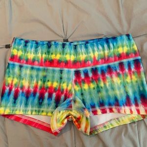 Fleo Rainbow Tie Dye OG Shorts